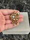 1930s Crown TRIFARI Regence Flower Fur Clip Alfred Philippe Brooch Pin Rare