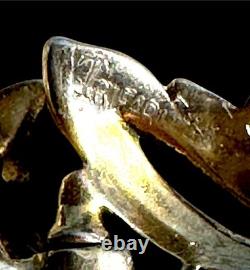 1939 Crown Trifari Alfred Philippe'regence' Rhinestone Floral Trembler Bracelet