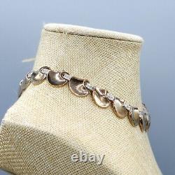 1948 Crown Trifari Original COMET Philippe Gold Tone Crystal Necklace 15.5