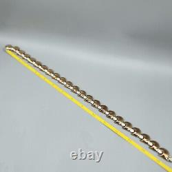 1948 Crown Trifari Original COMET Philippe Gold Tone Crystal Necklace 15.5