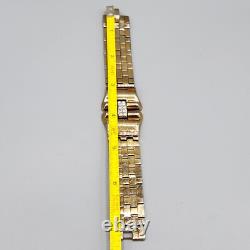 1948 Crown Trifari PARK AVENUE Alfred Philippe Gold Tone Crystal Bracelet 7.25