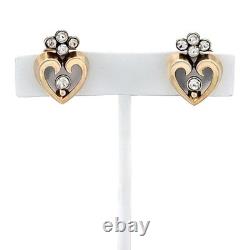 1949 Crown Trifari Queen of Hearts Necklace Earrings Set Alfred Philippe