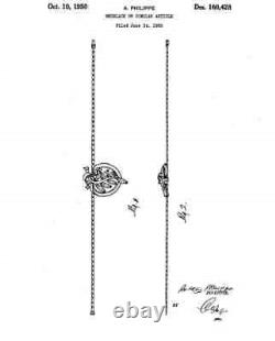 1950 Trifari Philippe Amber Rhinestone Floral GoldTone Choker Necklace Pat160428
