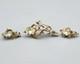 1951 Crown Trifari Alfred Philippe GEM OF INDIA Brooch Earrings BOOK PIECE