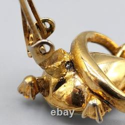 1951 Crown Trifari Alfred Philippe GEM OF INDIA Brooch Earrings BOOK PIECE