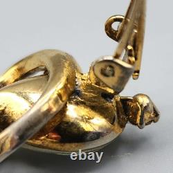 1951 Crown Trifari Alfred Philippe GEM OF INDIA Brooch Earrings BOOK PIECE