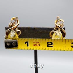 1951 Crown Trifari Alfred Philippe GEM OF INDIA Brooch Earrings BOOK PIECE