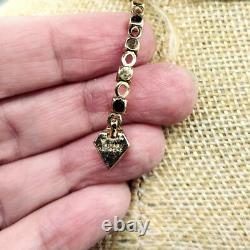 1952 Trifari TWINKLE Alfred Philippe Golden Crystal Necklace Earrings BOOK PIECE