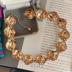 1954 Trifari Alfred Philippe Necklace USA Pat. Pend 41cm Rare Vintage