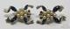 (2)Vintage Signed Crown Trifari Alfred Philippe Park Ave Zoo Frog Brooch 27874