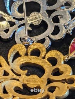 7 Pc All Signed Crown TRIFARI Some Alfred Philippe With Mogul Jewels Of India