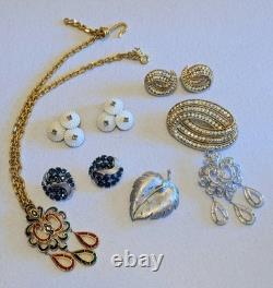 7 Pc All Signed Crown TRIFARI Some Alfred Philippe With Mogul Jewels Of India