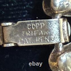 Alfred Philippe 1949 Patent Crown Trifari Clover Necklace And Bracelet Set