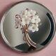 Alfred Philippe 1950s Trifari Patented Glass Forget Me Not Bouquet Brooch P5