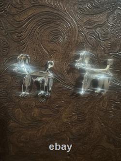 Alfred Philippe Crown TRIFARI Poodle Brooch Enamel