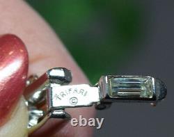 Alfred Philippe Crown Trifari Baguette Sparkling Crystal Embedded Bracelet