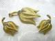 Alfred Philippe Rare Crown Trifari Tulip Rhinestone Brooch Pin Clip Earrings