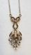 Alfred Philippe TRIFARI Vintage Rhinestone Grape Waterfall Necklace 15