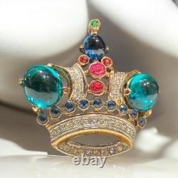 Alfred Philippe Vintage Trifari Crown 1944 Patent #137,542 Vintage Brooch Pin