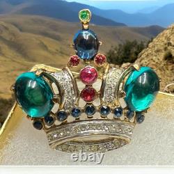 Alfred Philippe Vintage Trifari Crown 1944 Patent #137,542 Vintage Brooch Pin