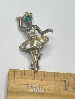 Alfred philippe Trifari Vicky Ballerina PIN