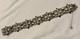 Antique Alfred Philippe KTF Trifari Green Cabochon & Rhinestone Bracelet 7.5