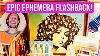 Antique U0026 Vintage Paper Blowout Epic Ephemera Flashback Show