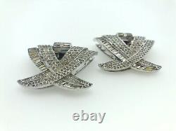 Art Deco KTF TRIFARI 1930s Alfred Philippe Dress Clips (A1165)