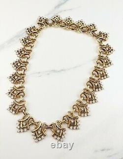 Beautiful Vintage Designer Alfred Philippe for Trifari Jewellery Necklace