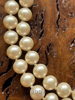 CROWN TRIFARI Alfred Philippe Double Strand Faux Pearl Necklace and Bracelet Set