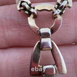 CROWN TRIFARI? Alfred Philippe? FRUIT SALAD Molded Glass Necklace STERLING