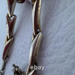 CROWN TRIFARI? Alfred Philippe? FRUIT SALAD Molded Glass Necklace STERLING