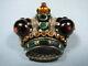 Crown Trifari 1940's Alfred Philippe Sterling Regal or King Crown Brooch