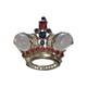 Crown Trifari Alfred Philippe 1940s Crown Brooch pat 137542