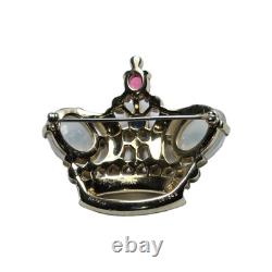 Crown Trifari Alfred Philippe 1940s Crown Brooch pat 137542