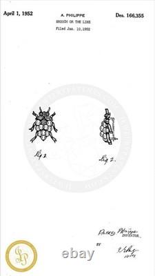 Crown Trifari Alfred Philippe 1952 Park Avenue Zoo Ladybug Brooch Book Pc 0102