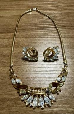 Crown Trifari Alfred Philippe Coronet set
