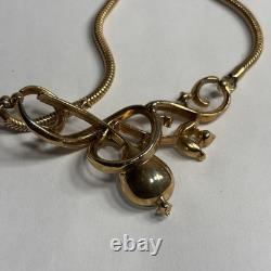 Crown Trifari Alfred Philippe Gem of India Choker Necklace & Earrings set