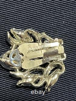 Crown Trifari Alfred Philippe Rhinestone Parure Set In Original Case EUC