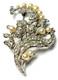 Crown Trifari Alfred Philippe Sterling Brooch
