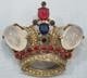 Crown Trifari Alfred Philippe Sterling Jelly Belly Moonstone Coronation Brooch