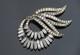 Crown Trifari Alfred Philippe Vintage Rhinestones Brooch Pin Signed