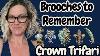 Crown Trifari Brooches Selling For Over 100 Big Money Costume Jewelry