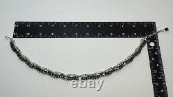 Crown Trifari Emerald Rhinestone Necklace & Bracelet Set Alfred Philippe READ