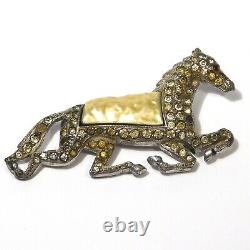 Early Trifari Alfred Philippe Horse Brooch Art Deco