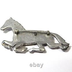 Early Trifari Alfred Philippe Horse Brooch Art Deco