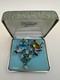 Extremely Rare Trifari Alfred Philippe Book Piece 2 Birds On a Flowering Branch