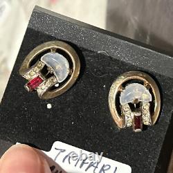 Jewels by Trifari TRIFARI Alfred Philippe'Claire De Lune' Moonstone Earrings