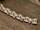 KTF Trifari Bracelet Clear Amethyst Rhinestone Art Deco Early Alfred Philippe
