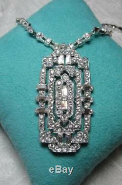 KTF Trifari Necklace Jackie Collins Estate Alfred Philippe Art Deco Antique